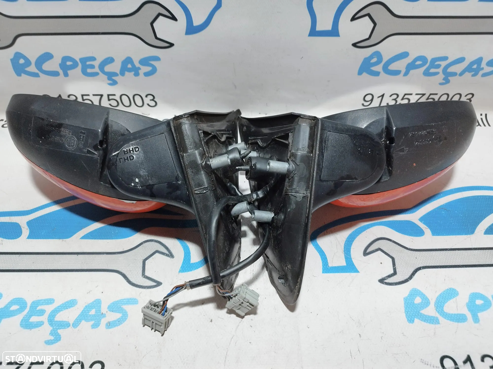 ESPELHO RETROVISOR ESQUERDO DIREITO ROVER 25 I 1 MK1 CRJ100210PMD CRJ100220PMD MG ZR ELETRICO AQUECIDO ESPELHOS RETROVISORES - 10
