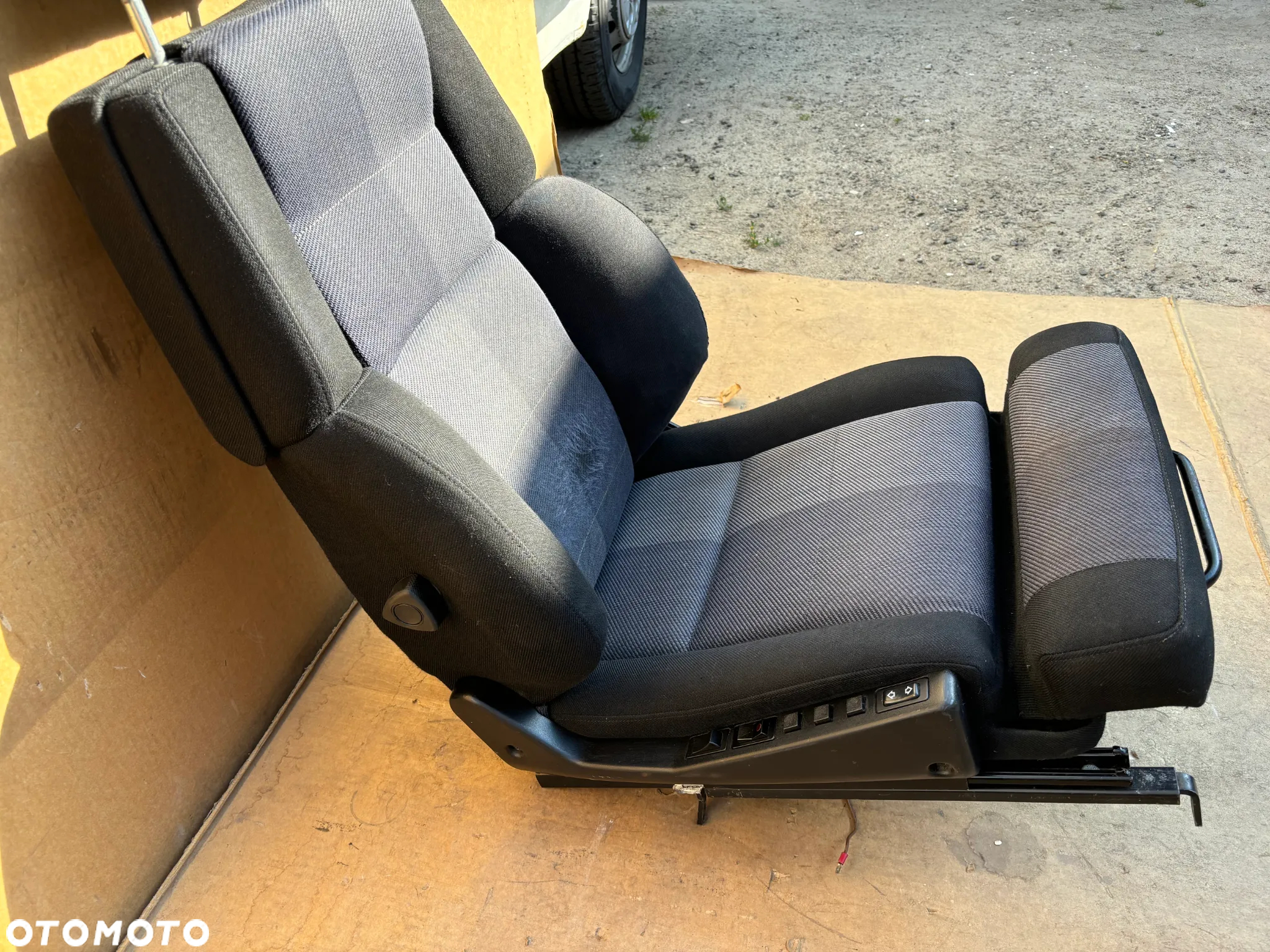Fotel Recaro Kierowcy Lewy Przedni Elektryczny Mercedes VW BMW Audi Składany - 7