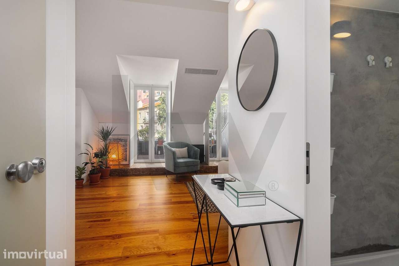 Apartamento T1  Duplex no Centro Historico de Lisboa - Grande imagem: 3/20