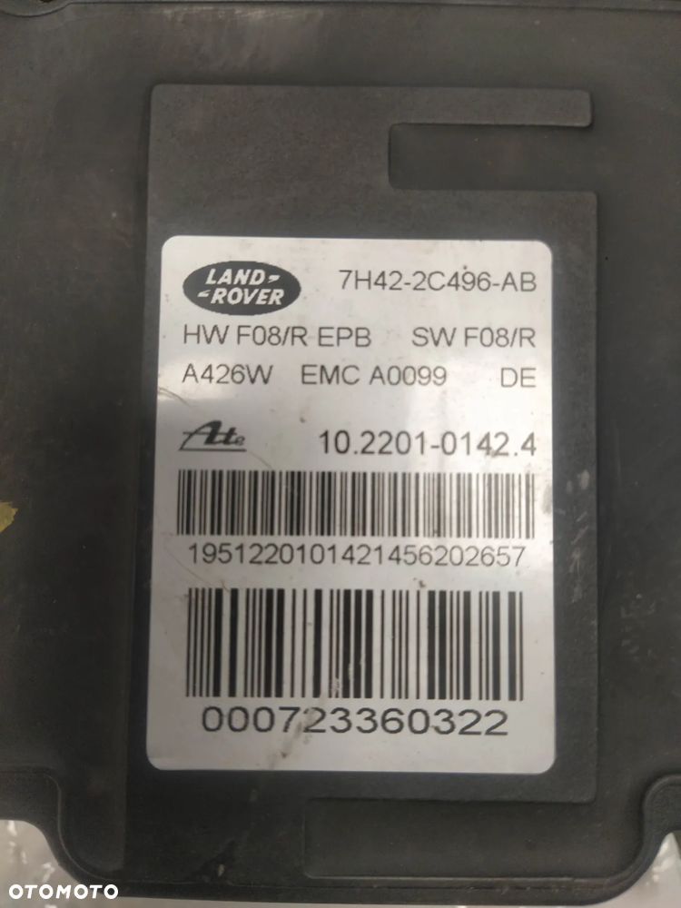 RANGE ROVER VOGUE L322 3.6D HAMULEC RĘCZNY ELEKTRYCZNY POSTOJOWY - 8