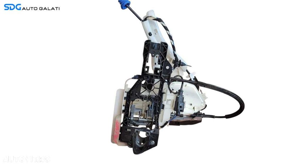 Broasca Incuietoare cu Suport Maner Usa Portiera Dreapta Fata Volkswagen Scirocco 2009 - 2014 Cod 5N2837016C [L8544] - 3