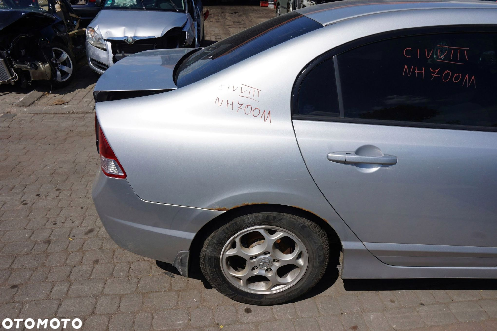 ĆWIARTKA BŁOTNIK TYLNY PRAWY CIVIC VIII SEDAN NH700M 04636-SNA-A00-ZZ HONDA 2006-2010 - 2