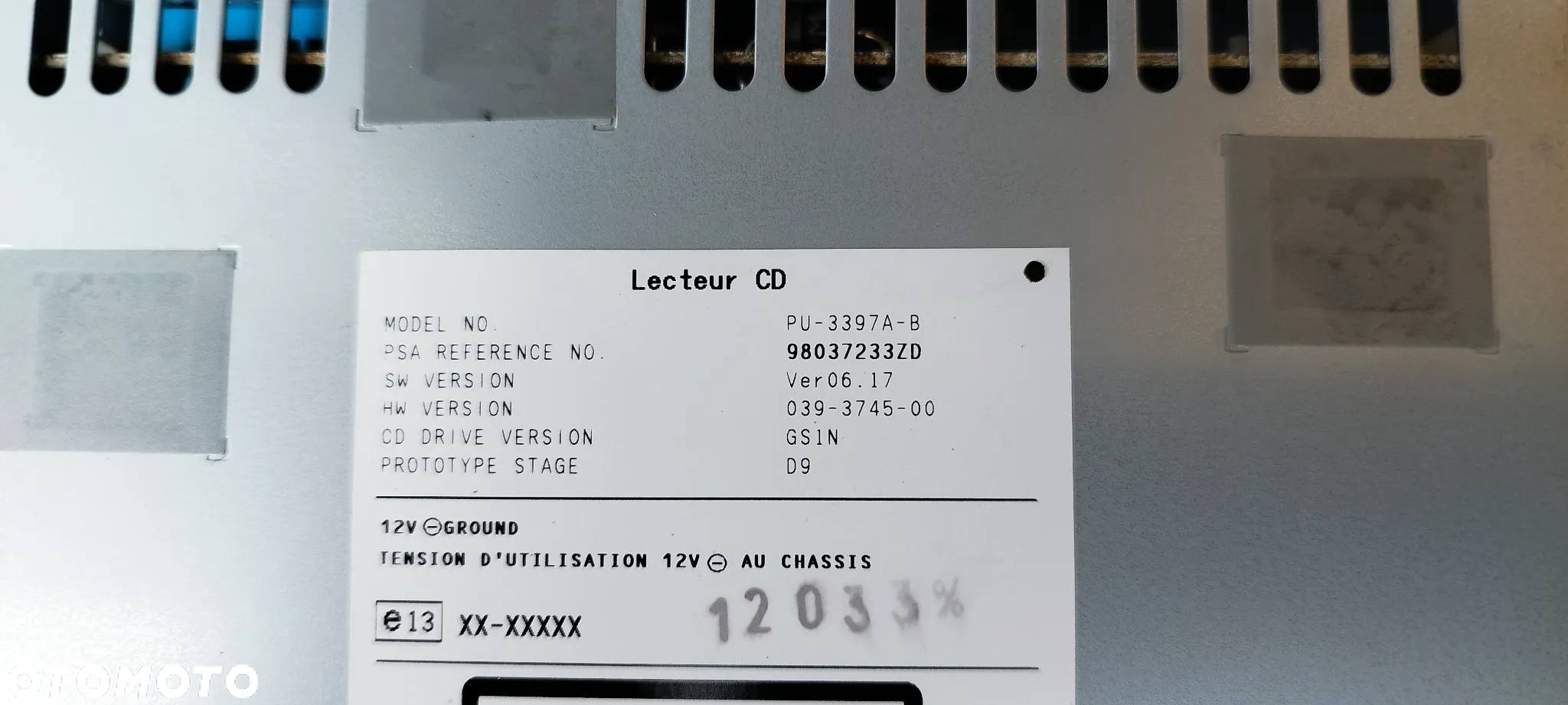 Peugeot 208 Radio Navi Zmieniarka kpl. - 3