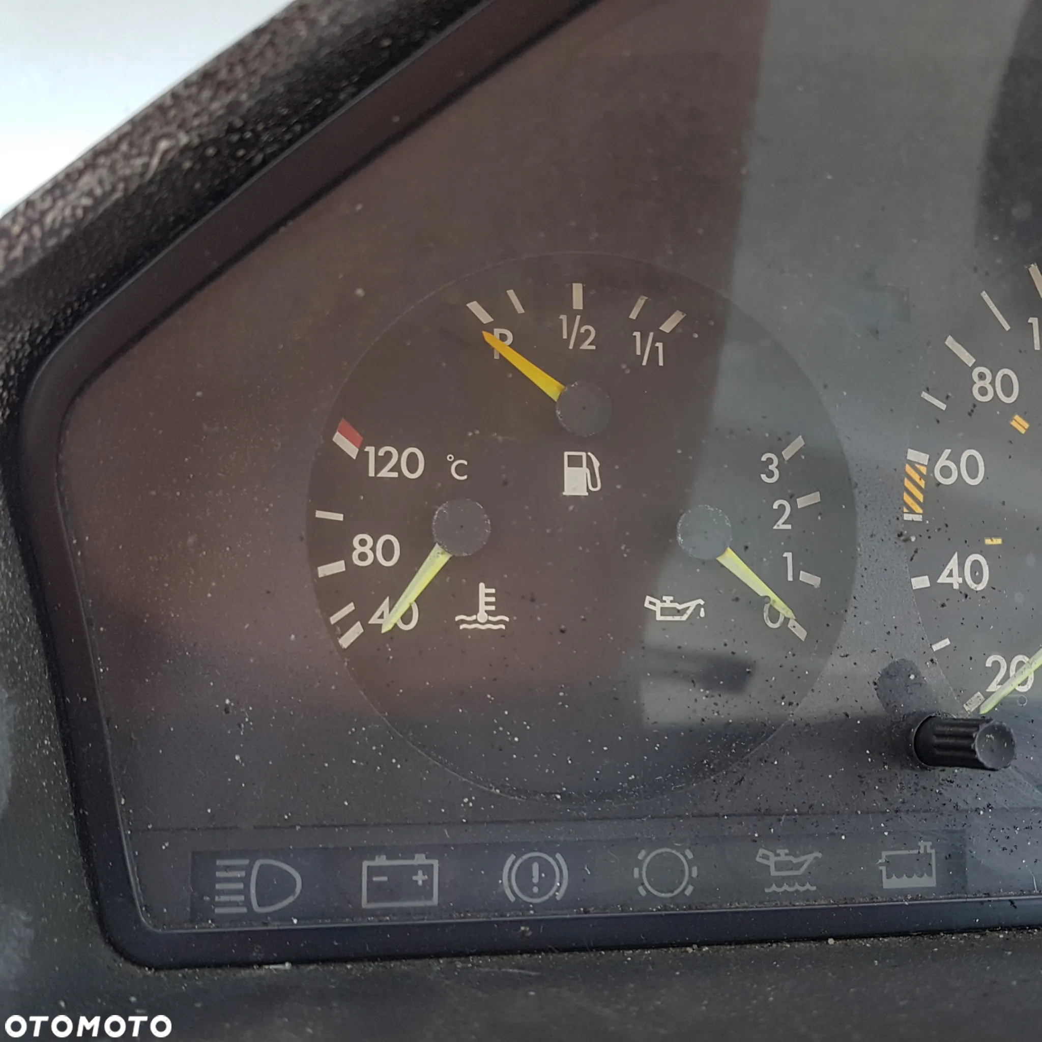 licznik obrotomierz zegary wskażnik paliwa zegarek mercedes benz w124 124 oryginał benzyna 1245427469 diesel 1245427006 - 9