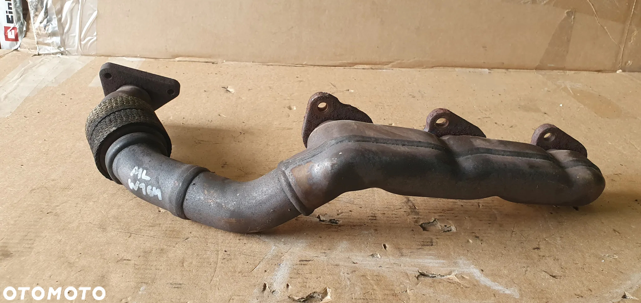 Kolektor wydechowy prawy Mercedes ML W164 3.0 CDI A6421420002 - 2