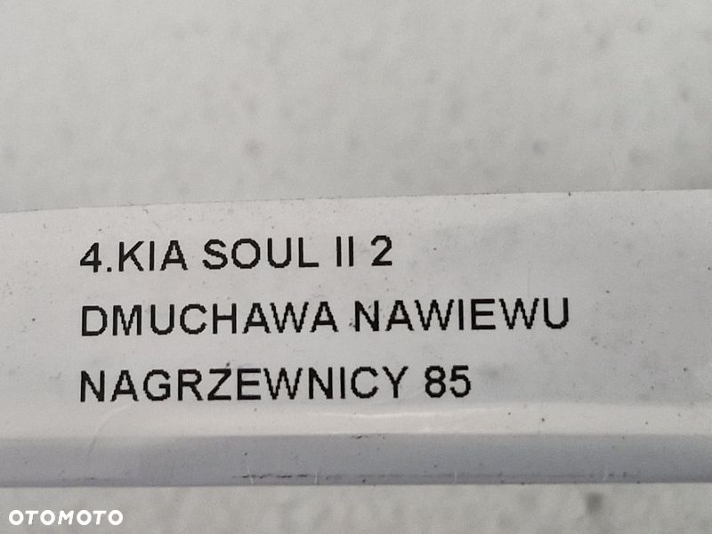 kia soul ii 2 dmuchawa nawiewu nagrzewnicy - 5