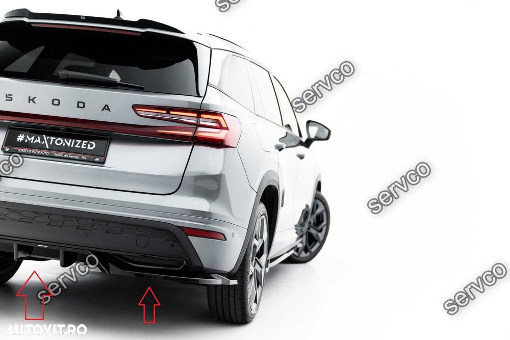 Prelungire bara spate Skoda Kodiaq Sportline 2024- v2 Maxton Design - 5