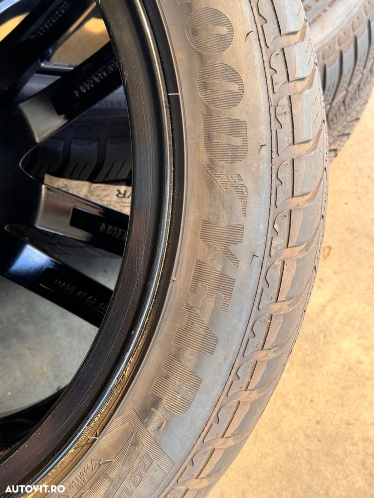Vând set jante originale BMW pe 19”M pentru G11-12 cu anvelope de iarna - 13