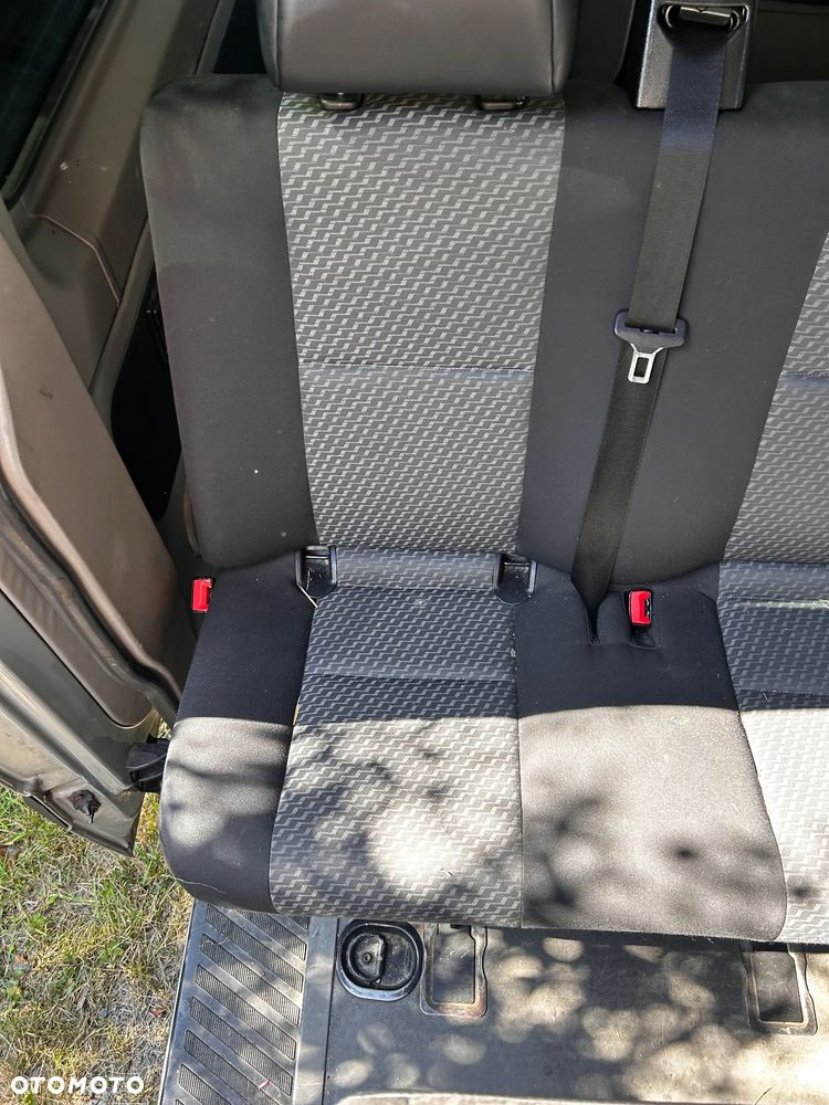 Vw Crafter 2013 Sprinter Kanapa Ławka Isofix 3 Osobowa Pasy Trzeci rząd - 2