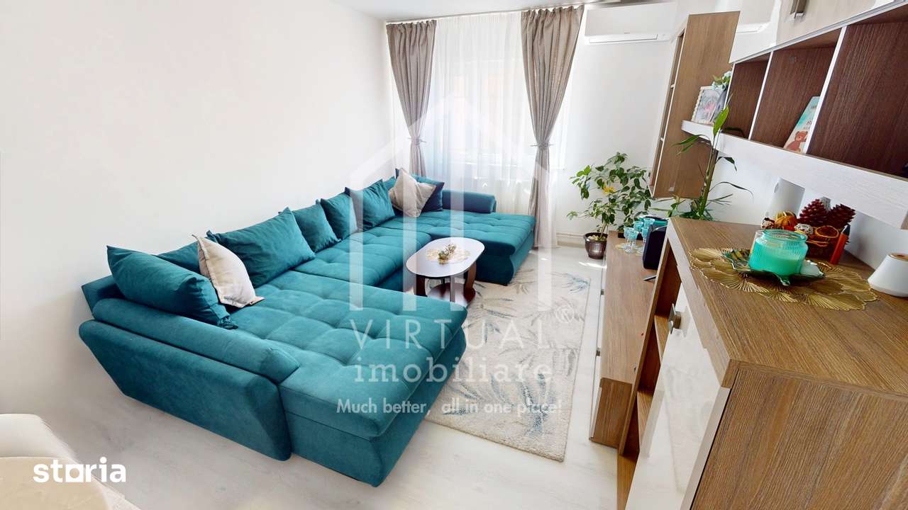 Apartament cu 3 camere, 66mp utili + balcon, etaj 3/4 - Terezian — fotografia 1