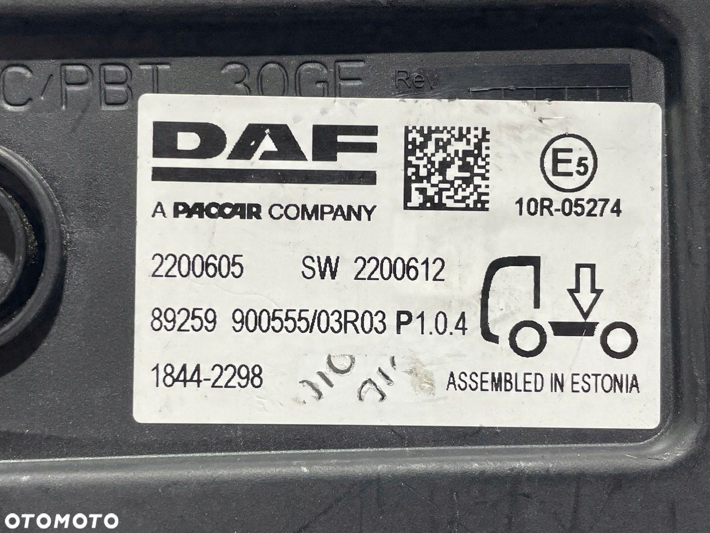 Moduł Sterownik Podwozia CMF DAF 106 CF XF Euro 6 2200605 - 4