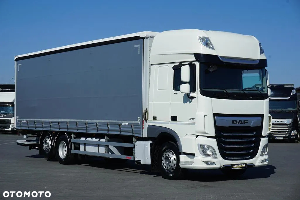 DAF XF / 480 / ACC / EURO 6 / SSC / FIRANKA + WINDA / DŁ. 8,9 M / 22 PALETY - 2