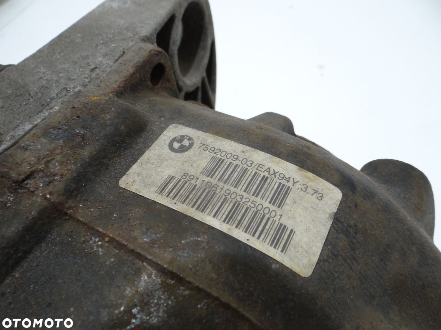 MOST DYFER BMW X3 F25 N47D20C 2.0D X DRIVE MANUAL 7592009 3,73 - 2