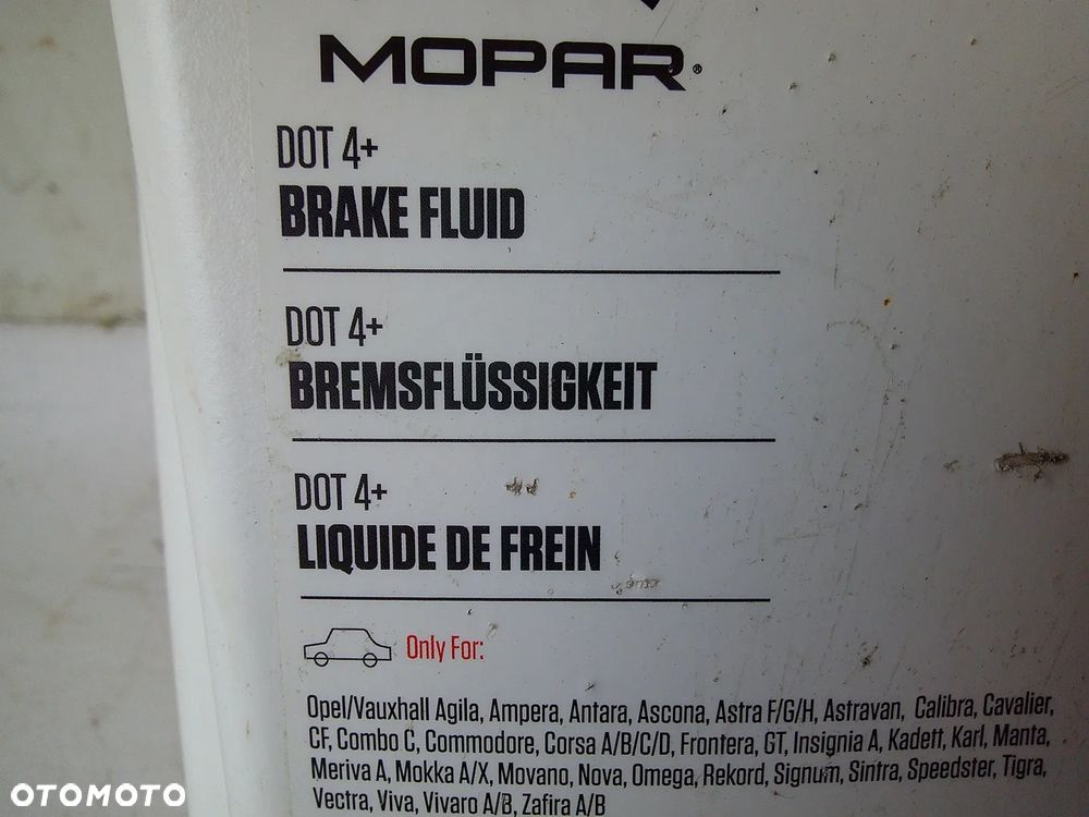 oe mopar płyn hamulcowy dot 4 + dot4+ 3,5L - 3