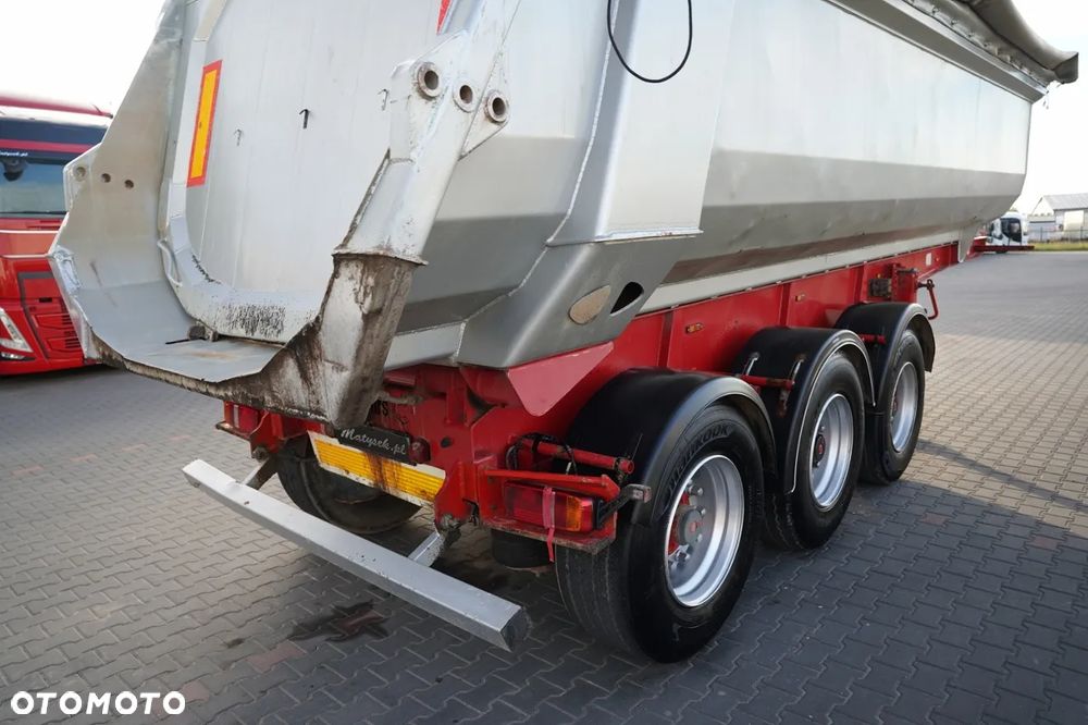 Feber Inter Cars WYWROTKA 29 M3 / ALUMINIOWA  / RYNNA / OŚ PODNOSZONA / SAF - 13