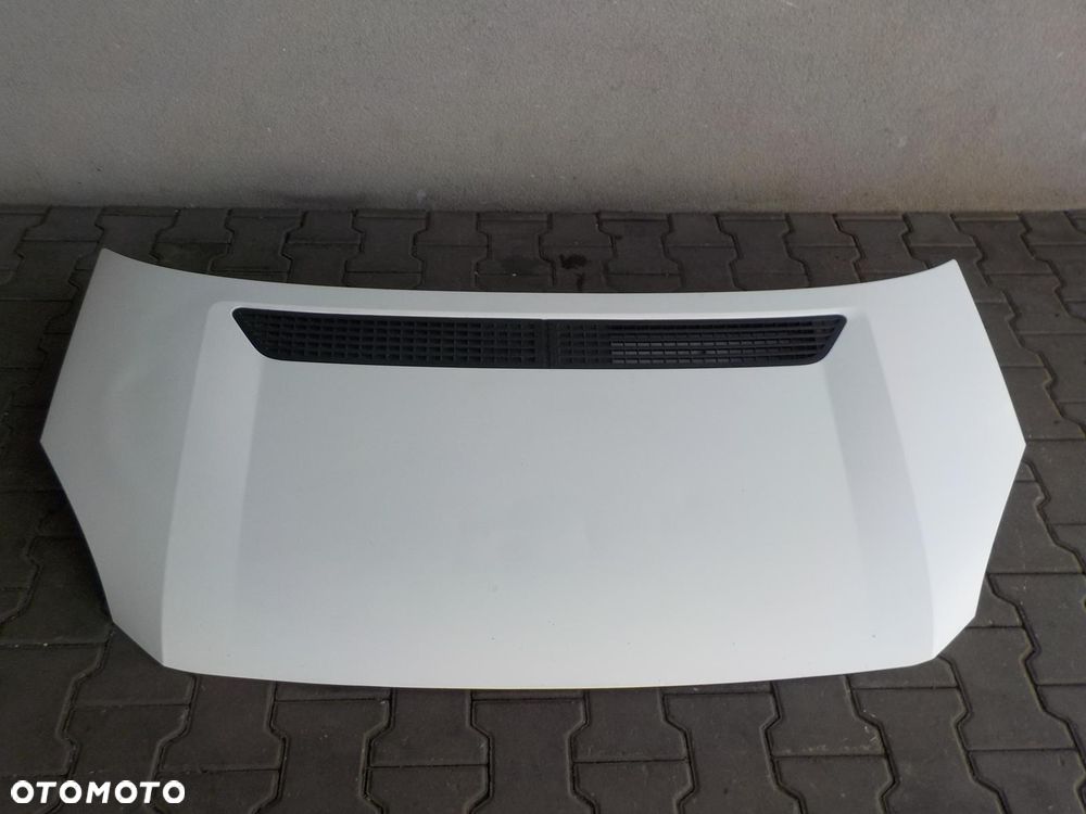 VW CRAFTER 06- MASKA KLAPA POKRYWA PRZÓD BIAŁA - 1