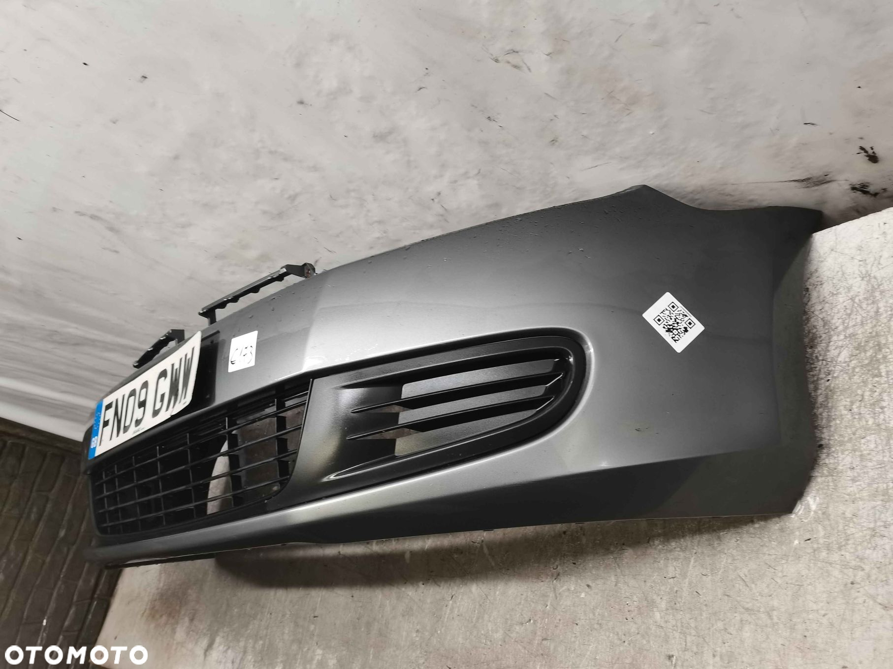 ^ ZDERZAK PRZÓD PRZEDNI VW VOLKSWAGEN GOLF 6 VI LA7T SZARY GRAFITOWY - 4
