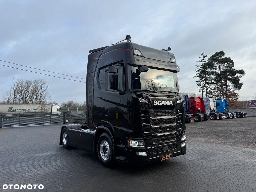 Scania S500/PODUSZKA P+T/KLIMA P./SKÓRY/FULL LED/RETARDER/METALIK/ - 4
