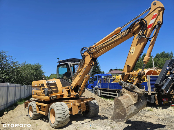 Case WX125 hydraulic excavator