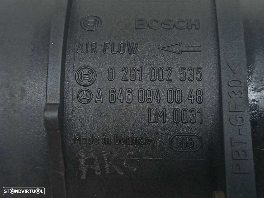 MEDIDOR DE MASSA DE AR MERCEDES CLASE E (W211) BERLINA E 270 CDI (211.016) - 7