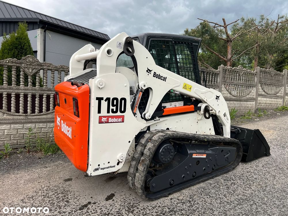 Bobcat T190 | Ładowarka Gąsienicowa BOBCAT T 190 | Joystick | Łyżka | Widły | Waga 3450kG | Miniładowarka | Stan Bardzo Dobry | CENA BRUTTO | - 7