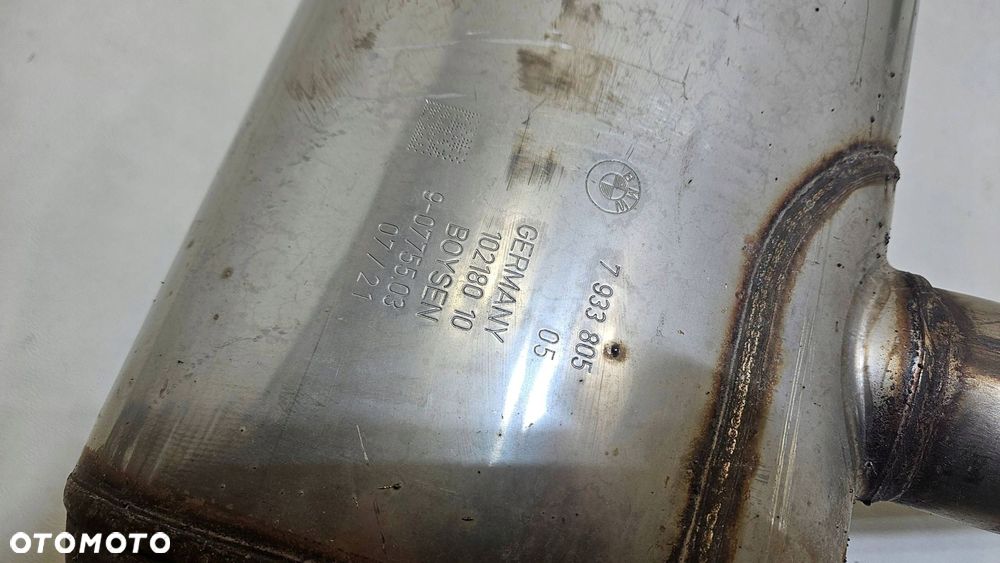 wydech tłumik bmw z4 g29 nowy 7933805 oryginalny - 6