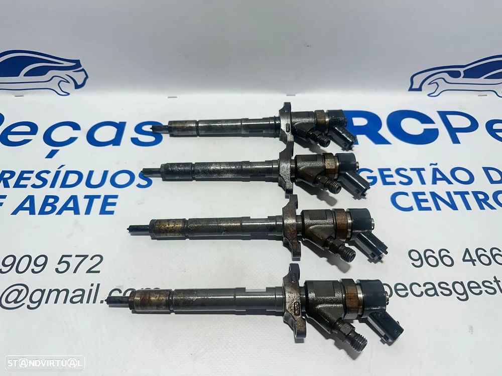 .Conjunto Injetores Bosch PSA BMW Mini Cooper D 1.6 HDI 110cv 9HZ 328480 0445110259 - 4