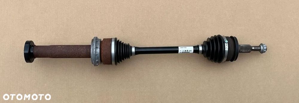 JAK NOWA PÓŁOŚ PRAWA DŁUGA PRZÓD MANUAL VW T6 T6.1 LIFT CARAVELLE DOKA MULTIVAN TRANSPORTER 2.0 TDI 7LA407272E - 1