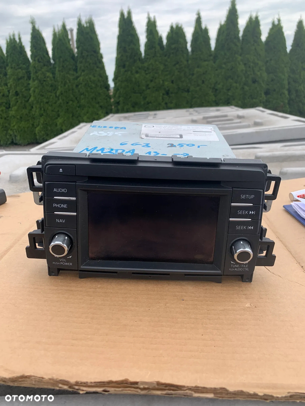 Radio MAZDA 6 Kombi GJ GL 2013 GHR9-66-DV0A