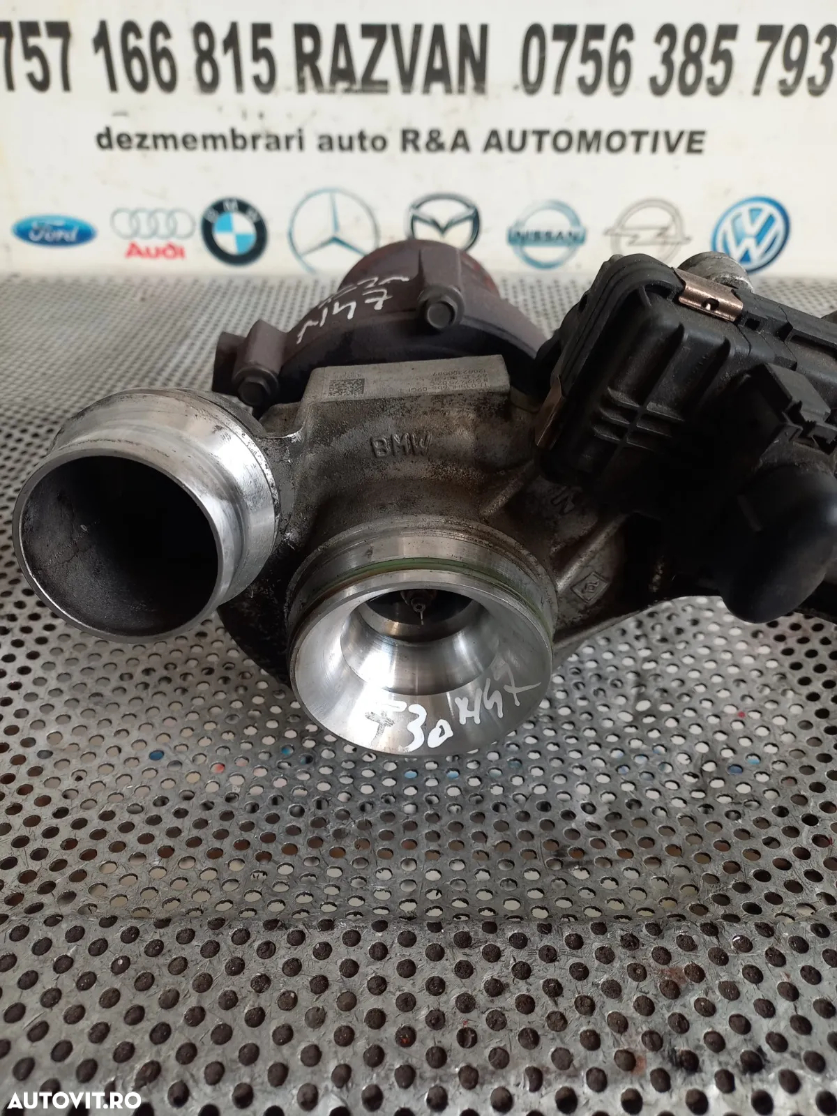 Turbo Turbina Bmw 2.0 D N47 D20 C143 Cai E90 E91 E87 E88 E81 Cod  - Dezmembrari Arad - 6