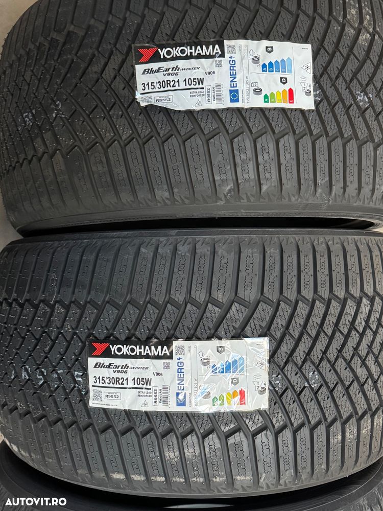 Vând set anvelope 275/35/21-315/30/21 Yokohama de iarnă noi - 2