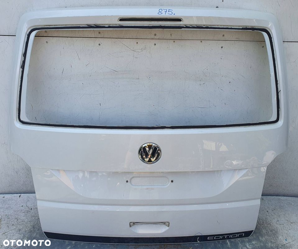 VW Transporter Multivan T6 7E 16- klapa tylna tył bagażnika - 2
