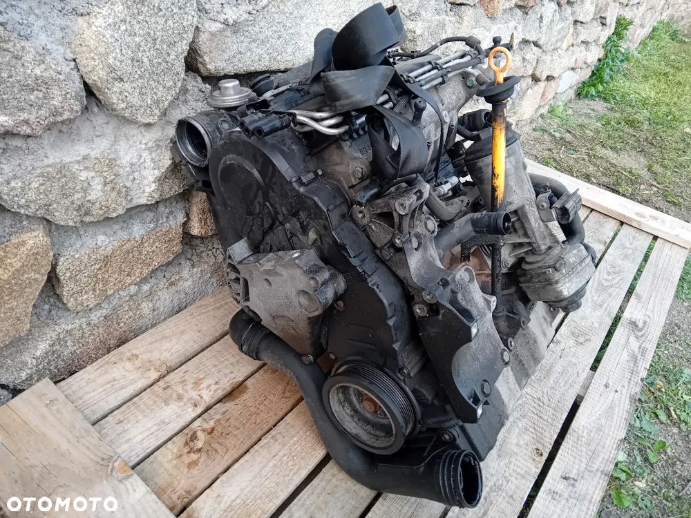 Silnik 1.9 Tdi 105km BKC z pompkami i turbiną kompletny - 2