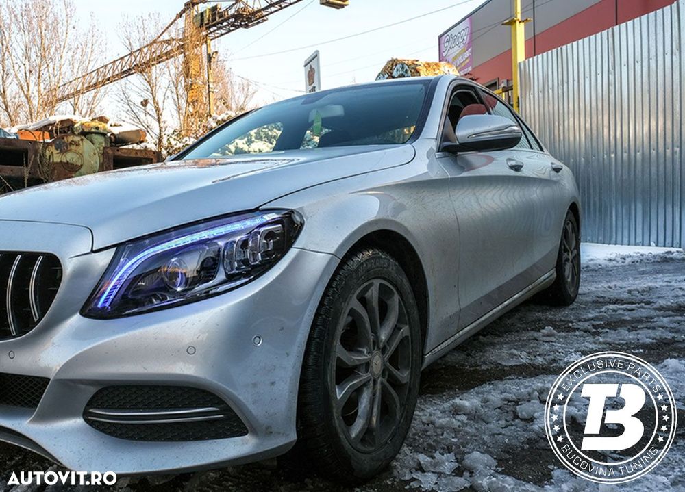 Faruri FULL Multibeam LED compatibile cu Mercedes C Class W205 - 14