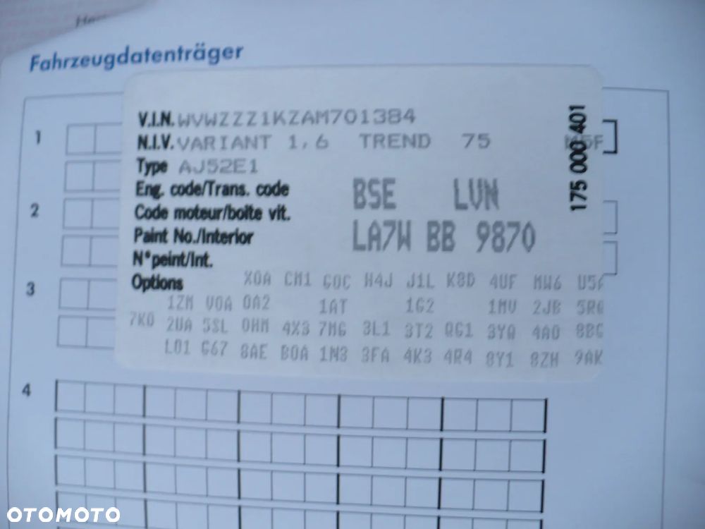 Volkswagen Golf 1.6 Team - 25