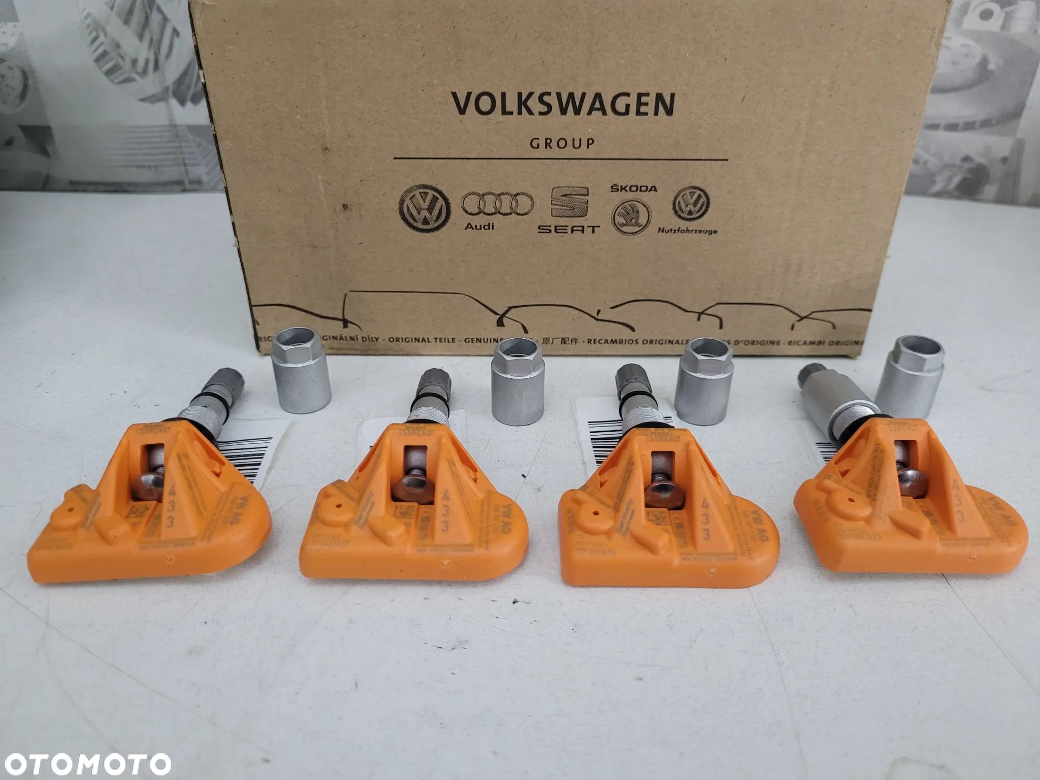 CZUJNIK CIŚNIENIA OPON TPMS 5Q0907275F GRUPA VAG - 1