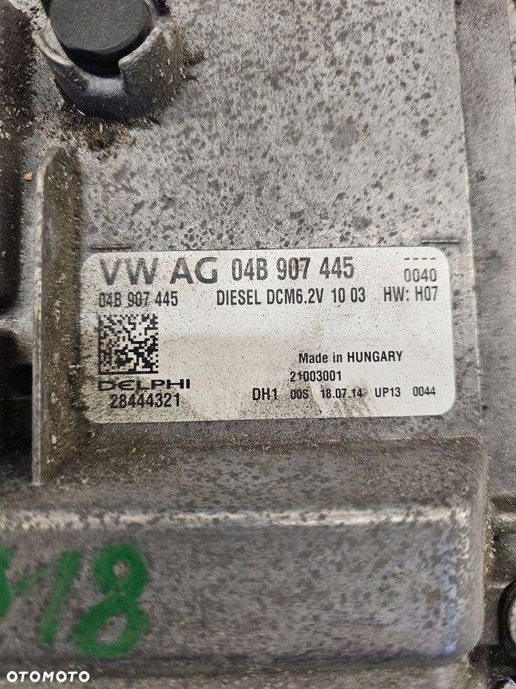 skoda rapid fabia iii komputer sterownik silnika 1.4 tdi 04b907445 - 4