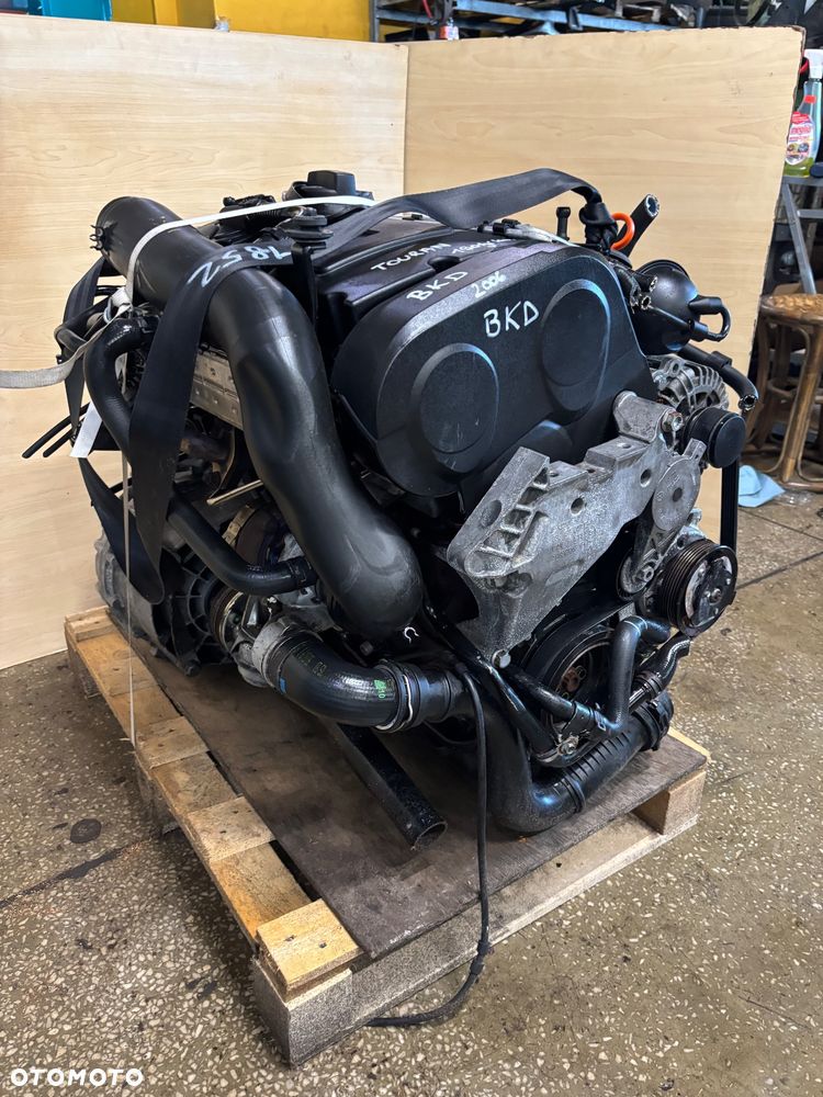 Silnik kompletny AUDI VW SEAT SKODA 2.0 TDI kod BKD Film - 3