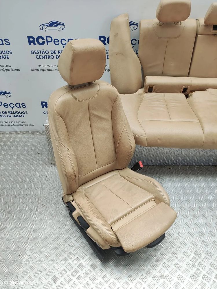 Conjunto Bancos Pele Originais BMW Serie 3 F30 Pack M 2011 a 2018 - 11