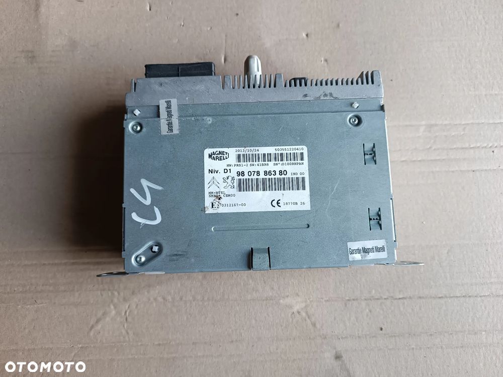 RADIO NAWIGACJA CZYTNIK 9807886380 PEUGEOT CITROEN - 2