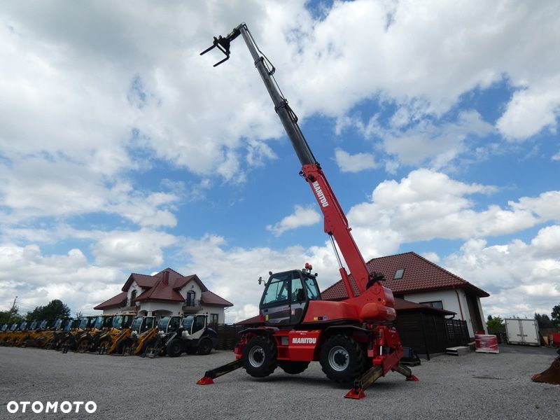 Manitou MRT2150 ROTO / Sprowadzona / Pilot , wciągarka, łyżka + widły / - 39