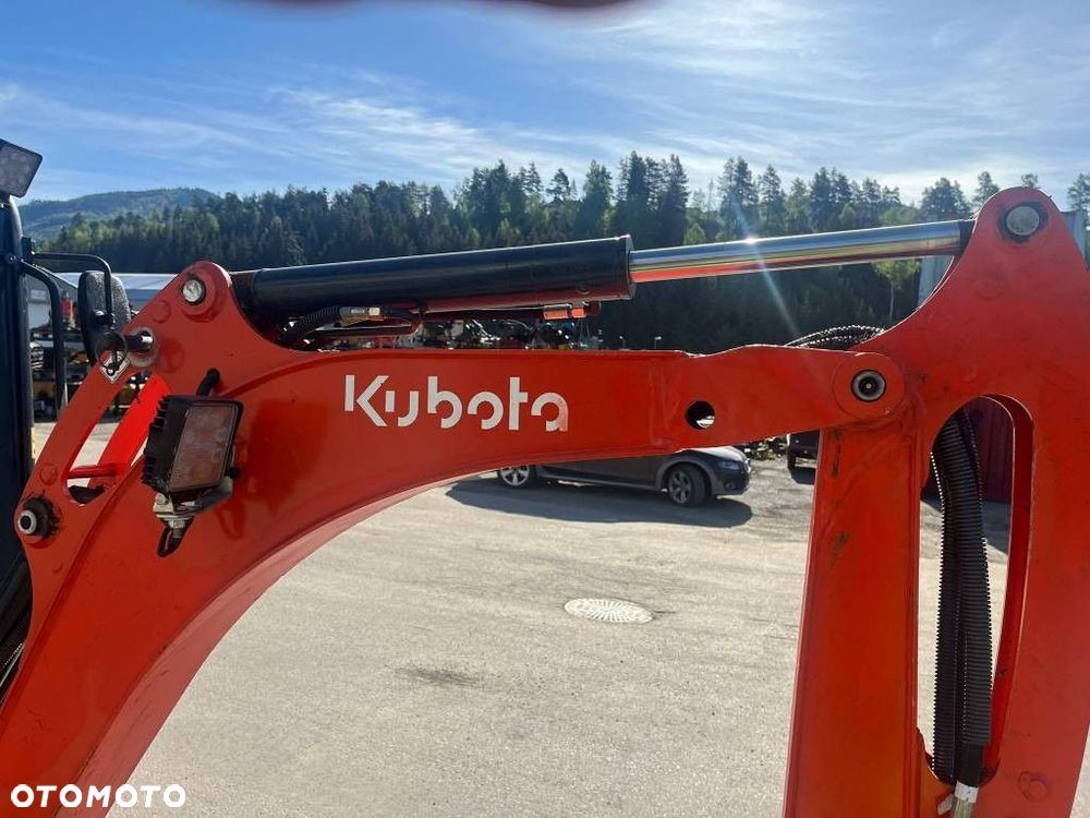 Kubota KX019-4 2016 z przyczepą Ifor Williams - 10
