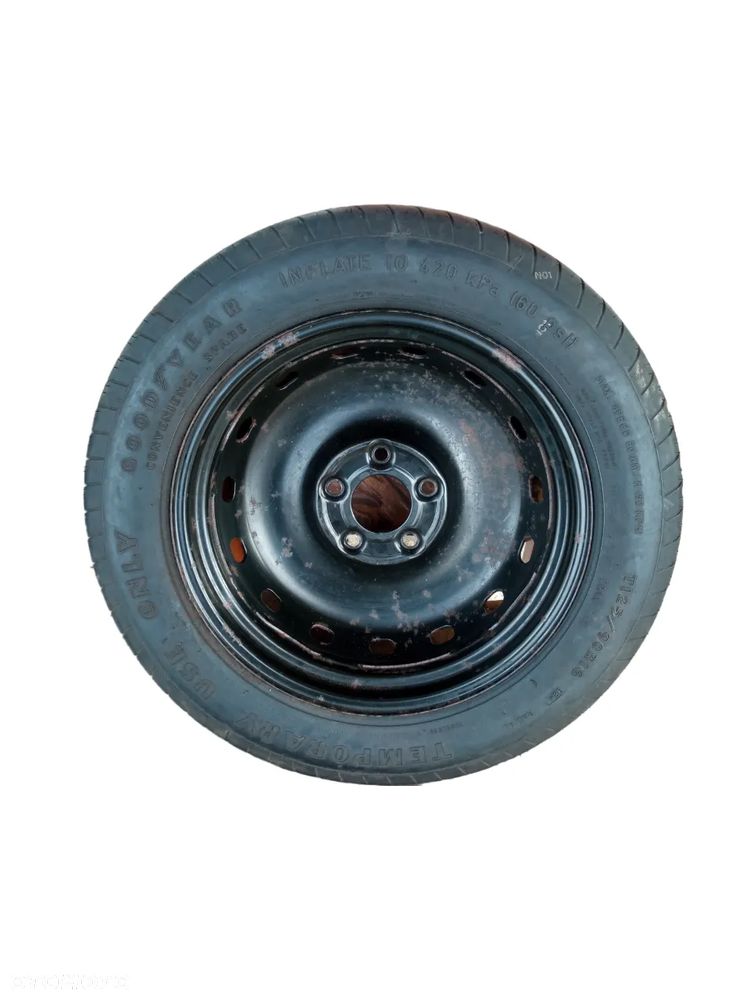 Koło Zapasowe Dojazdowe Mercedes W169 W245 125/90 R16 5X112 ET32 1694000802 - Gwarancja Wysyłka - 3