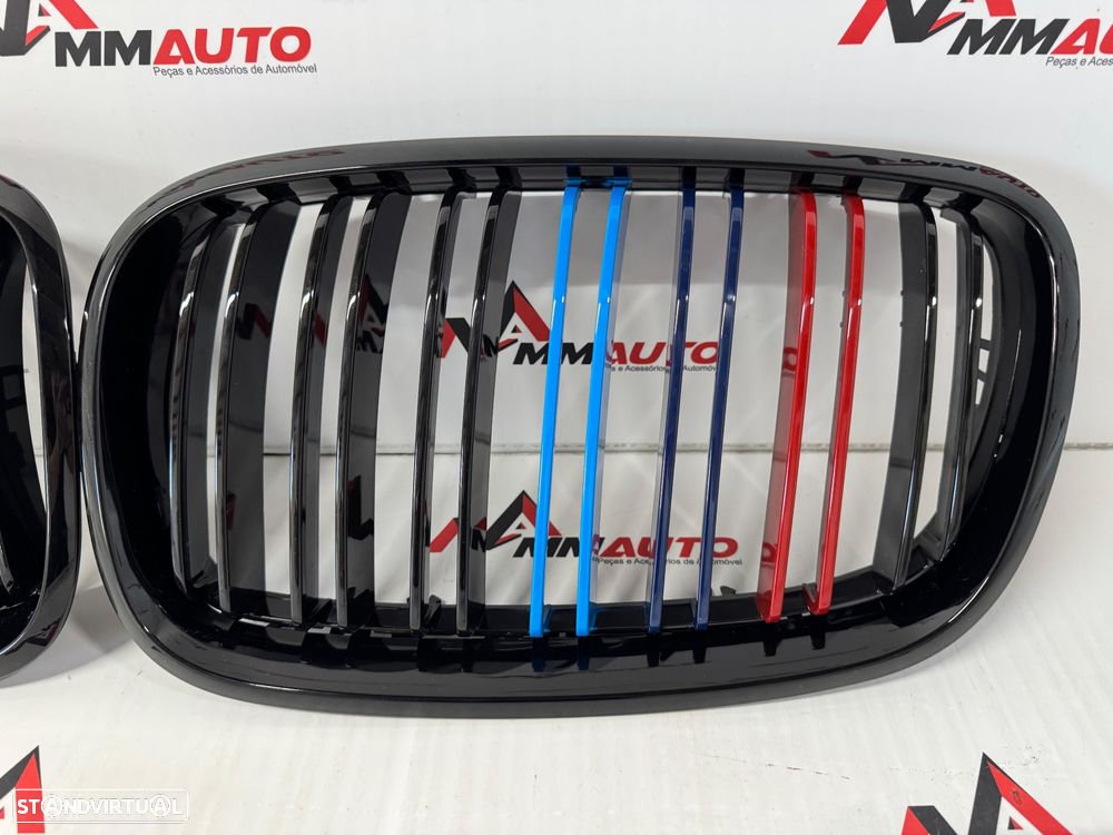 Grelhas Frontais BMW X5 X6 E70 E71 Look M - 3