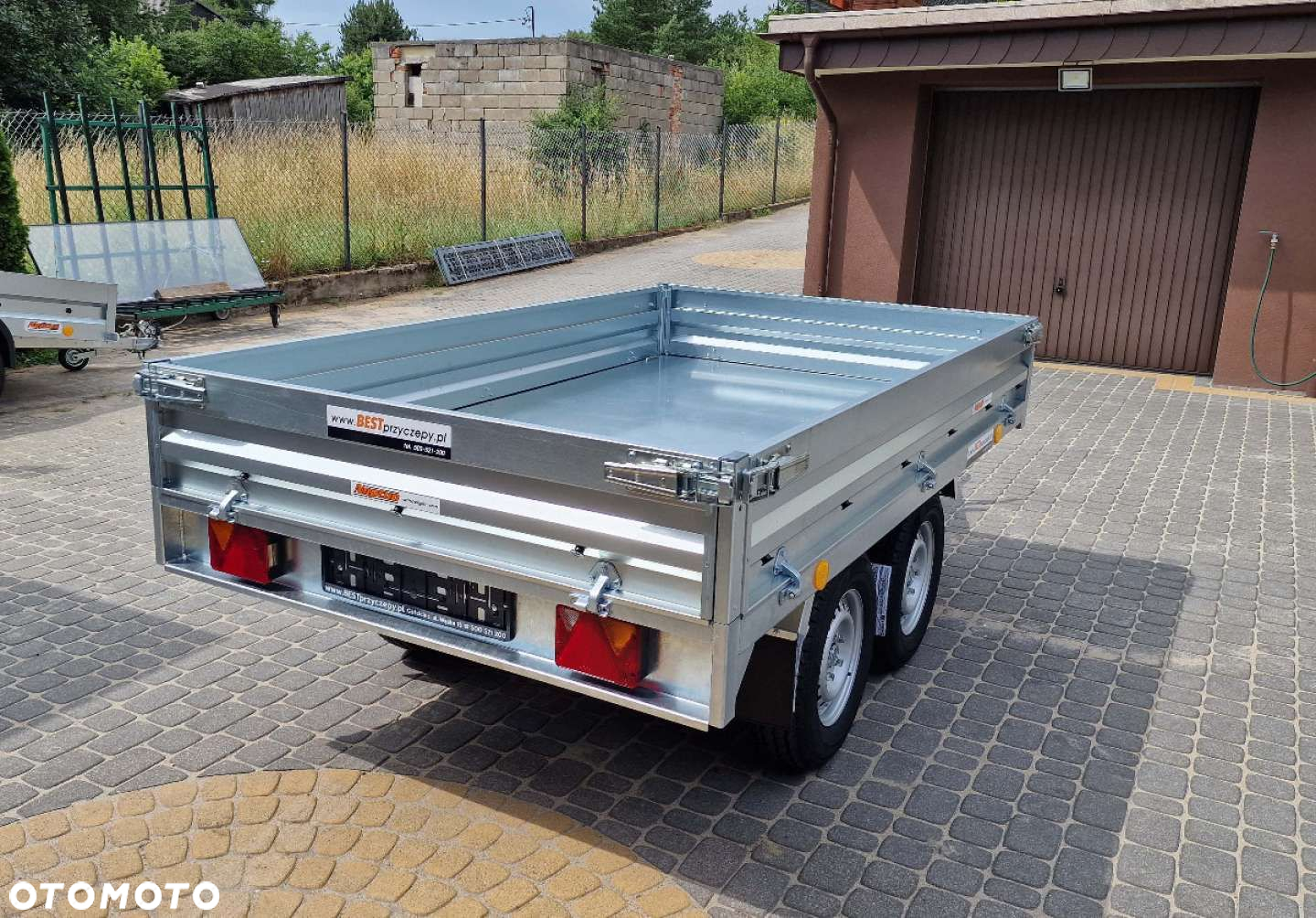 Neptun Neptun Kipper 2 przyczepa dwuosiowa 256 x 148 cm DMC 2 ,7T - 5