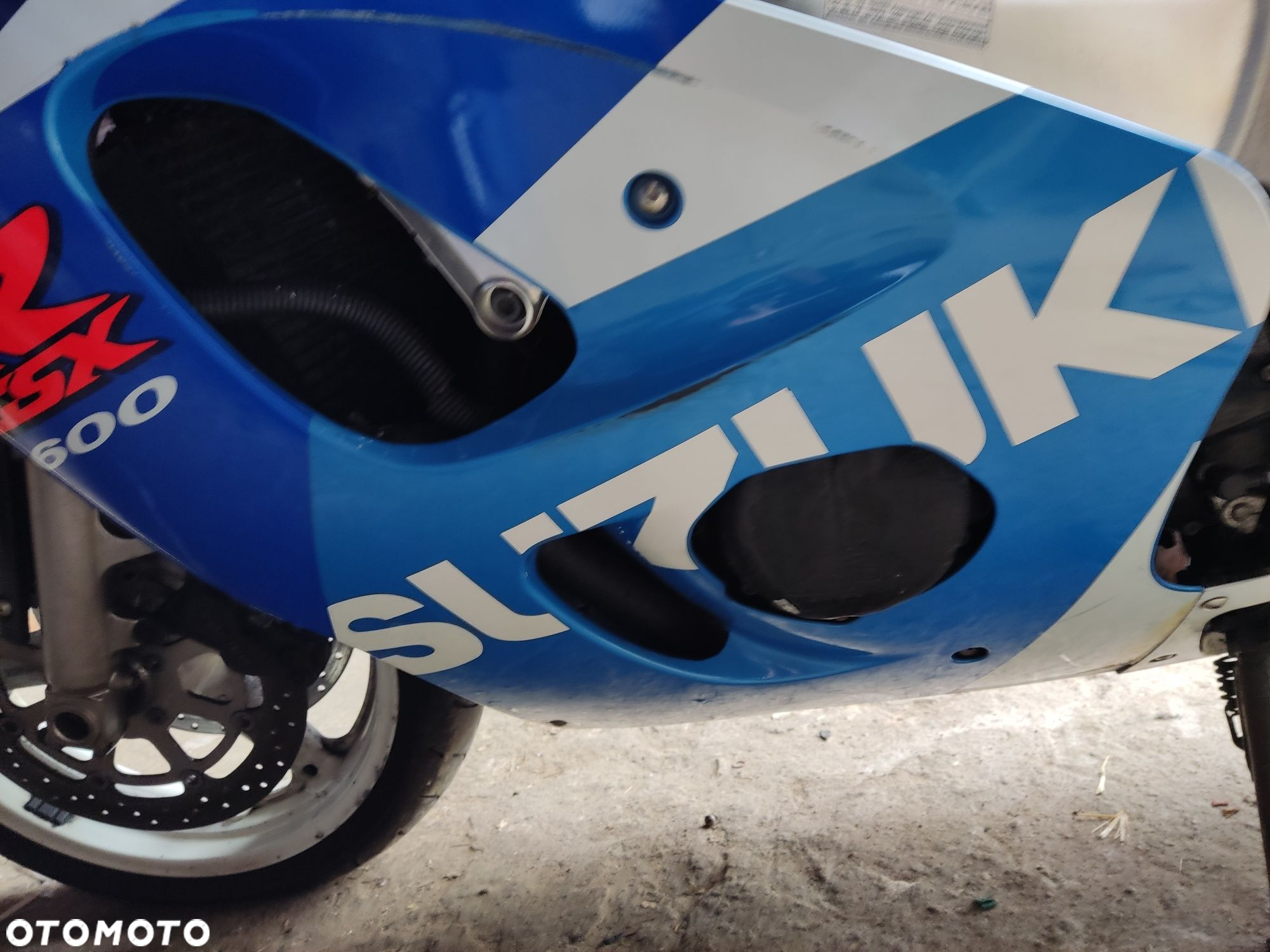 Suzuki GSX-R 600 srad lagi koło tarcze 5mm owiewki - 2