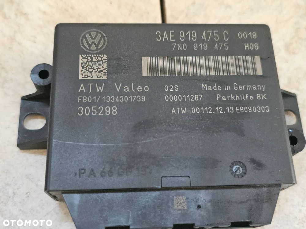 AUDI SEAT VW MODUŁ PARKTRONIKÓW PDC 3AE919475C - 2