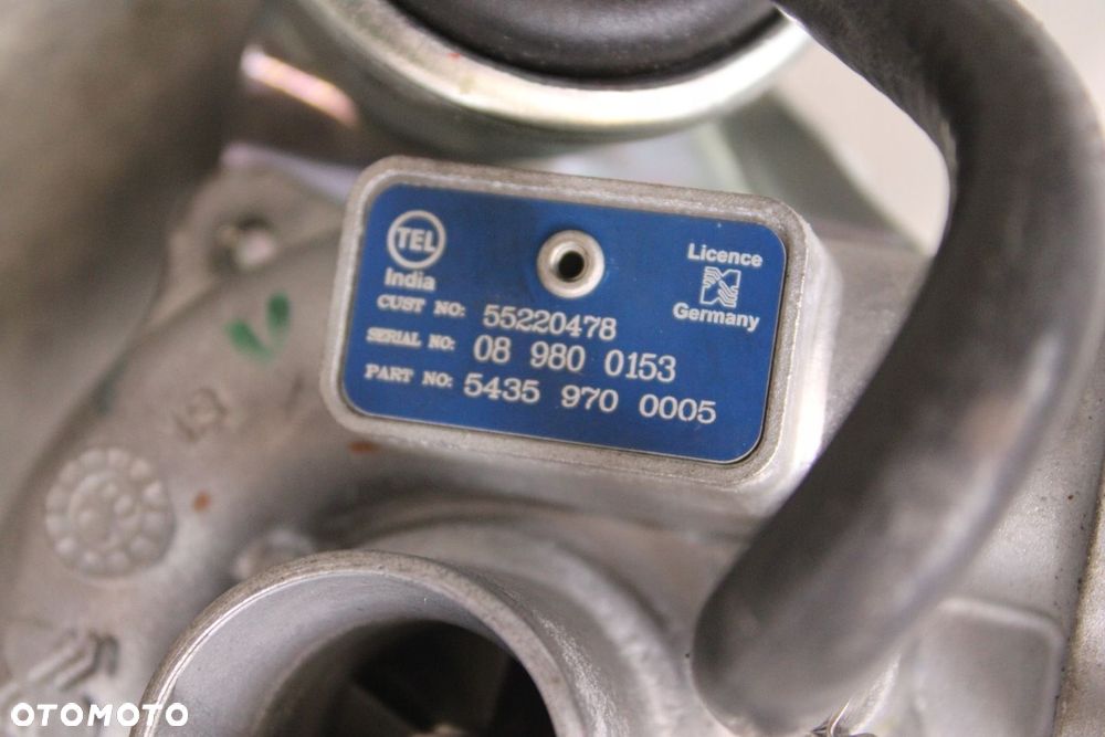 TURBO TURBINA TURBOSPRĘŻARKA FIAT 1.3 EURO 4 NOWA - 4