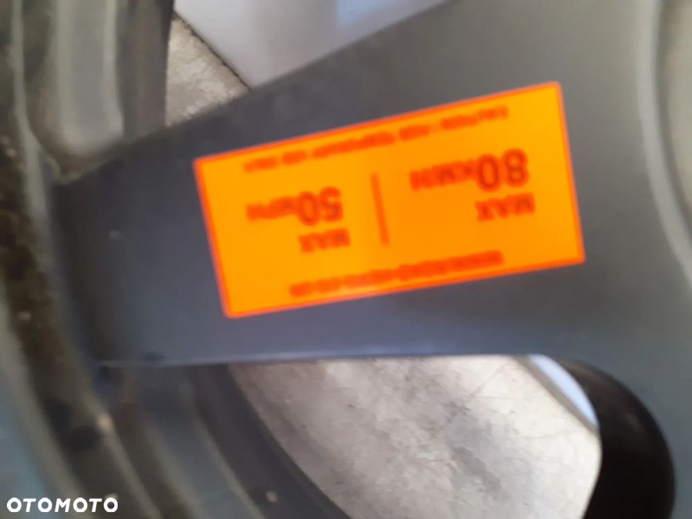 Koło dojazdowe Mercedes ML 155/85 R18 - 4