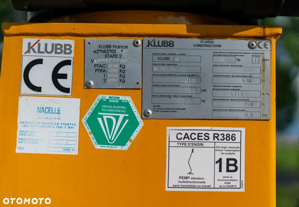 Nissan PODNOŚNIK KOSZOWY NISSAN NT400 CABSTAR 32.12 - 22
